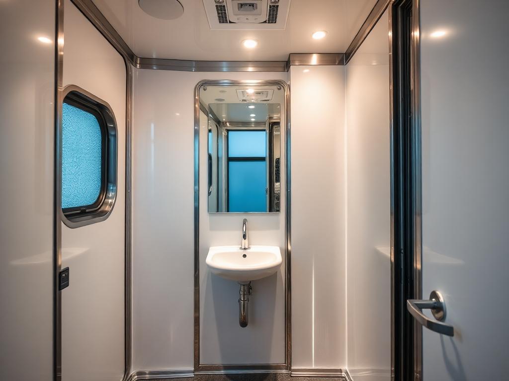 Luxury Restroom Trailers in Shrewsbury, MA